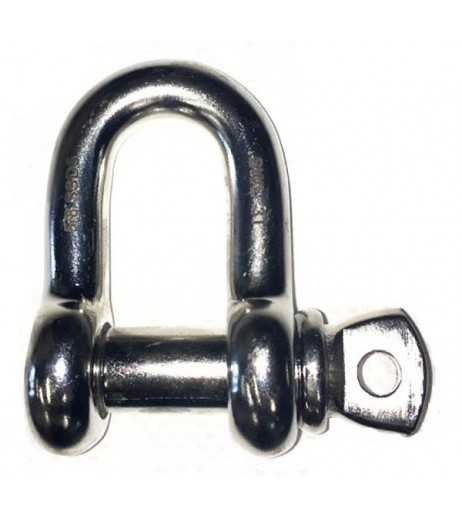 Stainless Steel Dee Shackle – Screw Pin