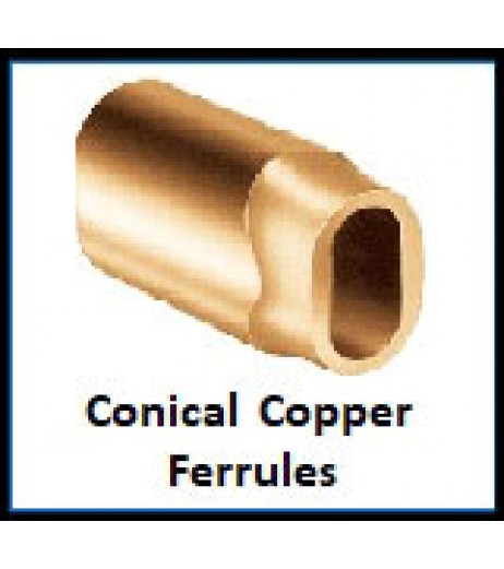 Conical Copper Ferrules