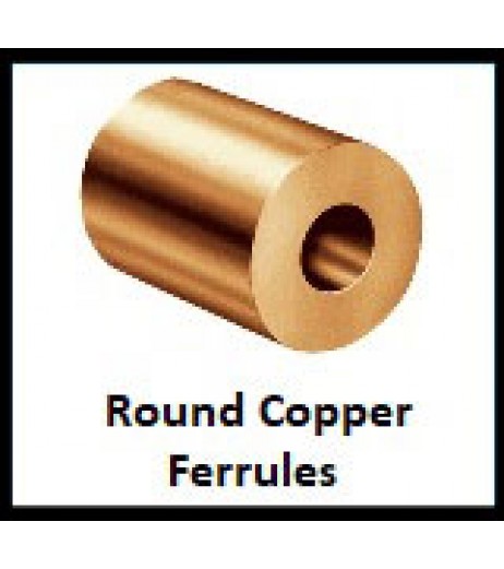 Round Copper Ferrules