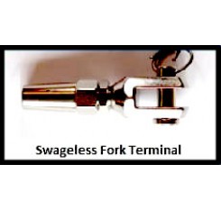 Swageless Fork Terminal