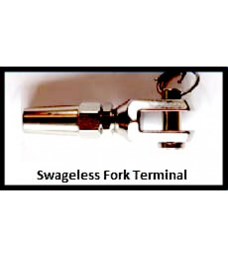 Swageless Fork Terminal