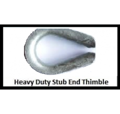 Heavy Duty Stub End Thimble