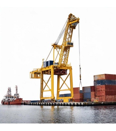 Dockside Crane Hoist Rope 8x25 Compacted Construction
