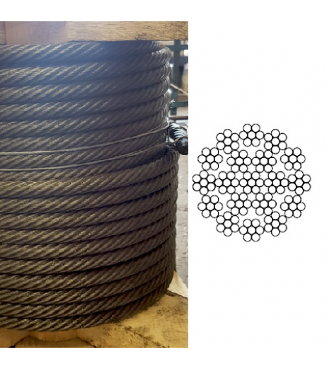 19x7 Rotation Resistant Wire Rope
