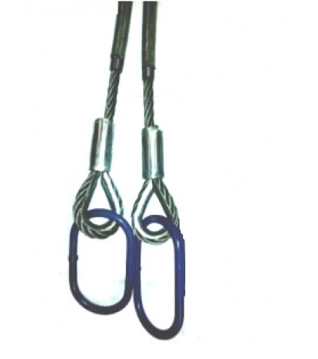 Wire Rope Double Leg Slings
