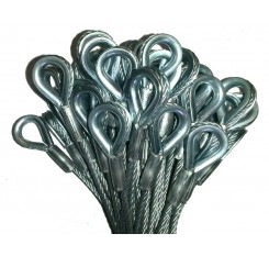Thimble Eye Wire Rope Slings