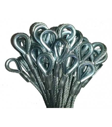 Thimble Eye Wire Rope Slings
