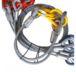 Single Leg Wire Rope Sling with Masterlink & Hook