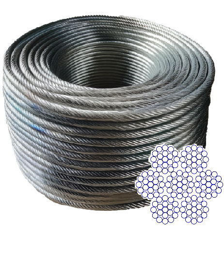 7x19 Stainless Steel Wire Rope