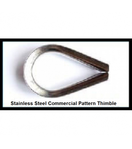 Stainless Steel Commercial Pattern Thimbles