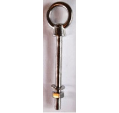 Long Shank Eye bolt C/W Nut & Washer